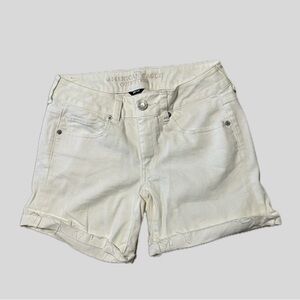 american eagle stretch shorts